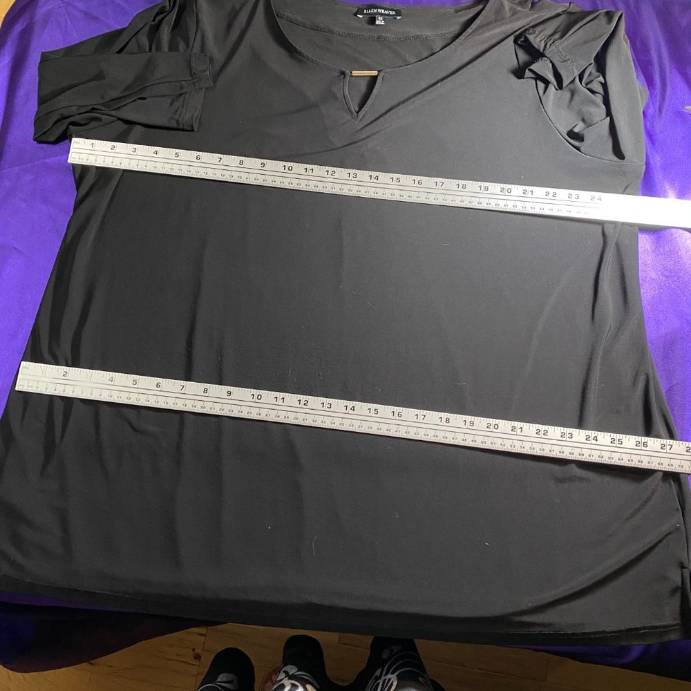 Ellen Weaver Soft Flowing Long Top - Tunic - image 7